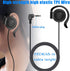 EXMAX Wired Single Headphones 3.5mm: Left-Side Earphone One Ear Ear-Hook Headphone for EXD-101 ATG-100T