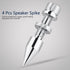 4 Pcs Speaker Spike Isolation Spikes, HiFi Speaker Shockproof Cone Base Pads for Speaker Frame