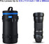 150-500mm f/5-6.3 800mm f/11 200-500mm f/5.6E 4.9'' 11.4''(D JJC Deluxe Lens Case Pouch Bag for Sigma DG OS HSM, Canon