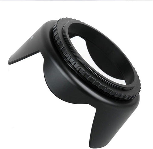 Komet 58MM Tulip Flower Lens Hood for Canon EOS 4000D, 3000D, 2000D, 90D, 80D, 77D, 250D, 1500D, 1300D