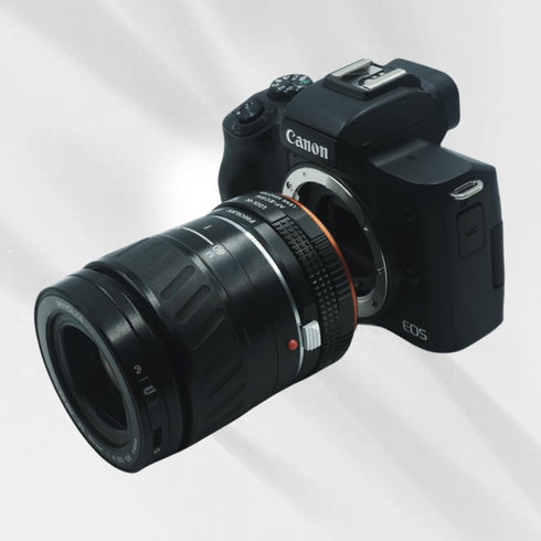 Lens Mount Adapter for Sony A to EF-M, Aperture Control Ring for Canon EF-M Cameras, Compatible with EOS M Series