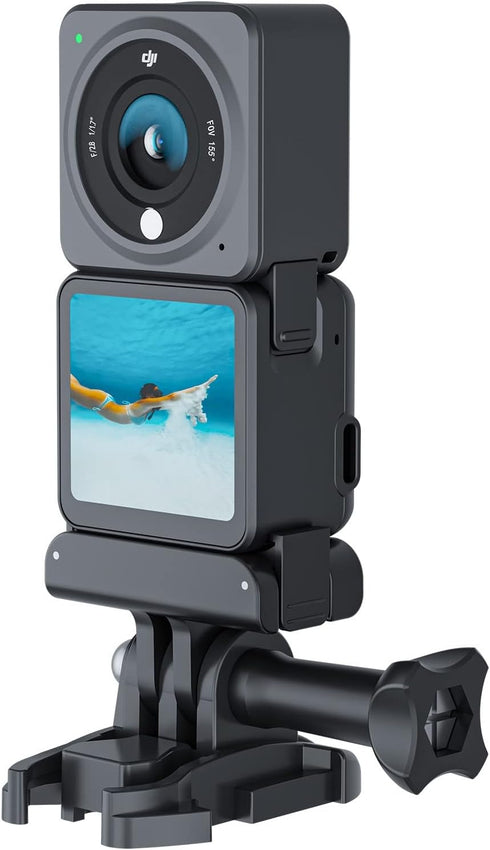 Action 2 Magnetic Adapter Mount - 1/4 Interface Bracket for DJI Action 2 Sports Camera Accessories
