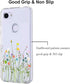 Unov Pixel 3a Case - Clear with Design, Soft TPU Shock Absorption Slim Protective Back Cover for Pixel 3a