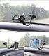 8" Flexible Gooseneck Suction Cup Cellphone Holder with Extra 3M Adhesive Mounting Disk for Multi-Purpose Use