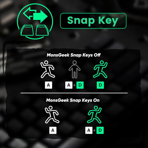 MONSGEEK FUN60 16k 60% Pro Rapid Trigger Gaming Keyboard Scan Rate SP Magnetic Switch HE Keyboard Wired Black