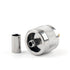 Areyourshop 10Pcs Connector UHF Male PL259 Plug Crimp for RG58 RG142 LMR195 Cable Straight