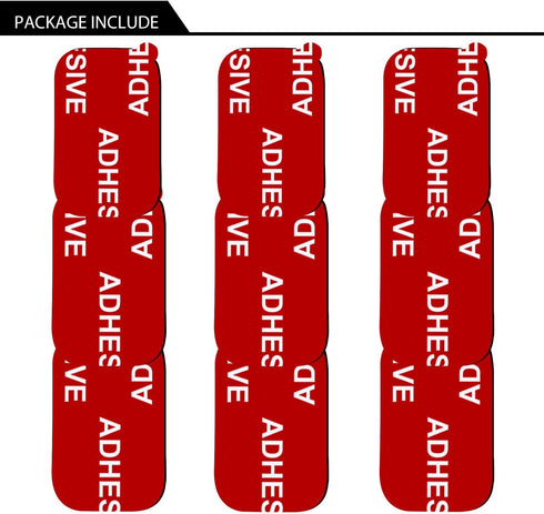 AZXYI 9 Very High Bond Car Adhesive, PCS Dashboard Sticky Adhesive Replacement, Double Sided Sticky Pads Sticker Tapes