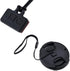 JJC 2-Pack 95mm Center Pinch Front Lens Cap Cover with Elastic Lens Cap Keeper for Tamron SP 150-600mm