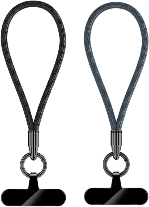 ZvveIIa Phone Wrist Strap 2 Pack, Anti-Drop Phone Lanyard with Connector Tab, Universal