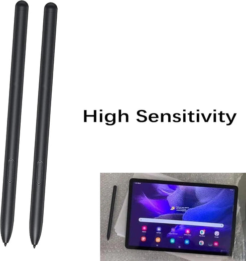 2 Pack Mystic Black Galaxy Tab S7 FE S Pen - Replacement Stylus for Samsung Galaxy Tab S7 Models