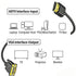 UIGOCLE 1080P@60Hz (6FT), Replacement HDMI to VGA Cable, Computer HDMI to VGA Monitor Cable Video Cable (Public