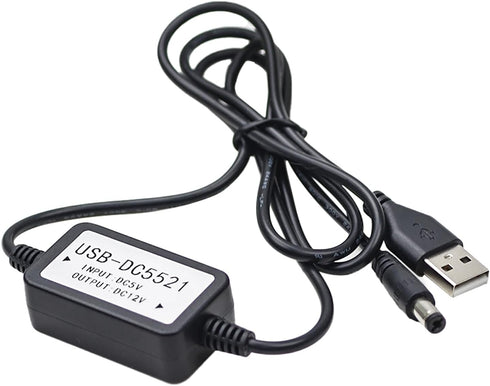 USB to DC 12V Adapter for Haloview Monitor