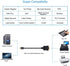 USB to RS232 Serial Adapter with FTDI Chipset, USB 2.0 to Male DB9 Cable for Windows and Mac OS (6ft)