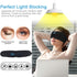 Sleep Headphones Black - Update Wireless 3D Eye Mask with Ultra-Thin HD Stereo Speakers for Side Sleepers, Travel