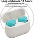 Jectse Wireless Earbuds, Heart Shaped Bluetooth Earbuds with Charging Case, Lightweight Noise Reduction Headphones
