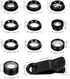 KALLORY 1Set Mobile Phone Lens Camera Lens Kit with Wide Angle Macro Fisheye and More Compatibility for Stunning