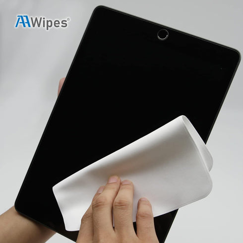 5 Packs (6.3" 6.3", 320 (X3602) AAwipes Polishing Cloths Double-Layer X White, GSM) Compatible with Apple iPhone, iPad
