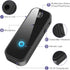 JXTZ 2 Pack 2 1 5.3 3.5mm Aux Bluetooth Adapter for Car, in Bluetooth Transmitter Receiver for Headphones Car Home