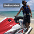 AquaVault 100% Waterproof Floating Smart Phone Case & Money Pouch, Fits All Phones, Heavy Duty PVC, Adjustable Neck