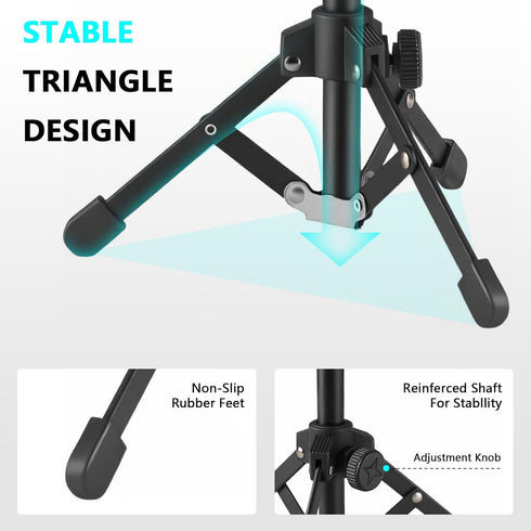 PIOENIMAGE C922 C930e C920S C920 C615 C960 C920x Webcam Tripod Stand, Desk Tripods Webcam Mount with Phone Holder