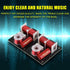 Zerone 2Pcs Speaker Frequency Divider Board, 2 Way Treble/Bass Hi-Fi Audio Crossover Filter DIY Module