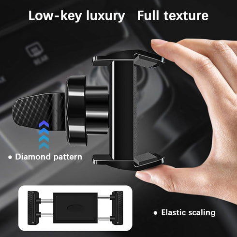 TNAIYH 360 Car Vent Phone Holder, Rotation Hands-Free Stable Vehicle Air Vent Clip Cellphone Stand, Automotive Interior