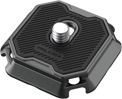 FALCAM F38 Quick Release Plate V2,Compatible with Arca Swiss, Anti-Slip Plate for DSLR/Mirroless
