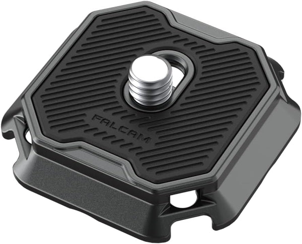 FALCAM F38 Quick Release Plate V2,Compatible with Arca Swiss, Anti-Slip Plate for DSLR/Mirroless