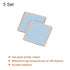 MECCANIXITY Heatsink Copper Sheet Shim, 0.3mm Thickness, 15 x 15mm Pad with Thermal Conductive Adhesive Tape