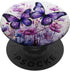 Butterfly Aesthetic Purple Butterflies Nature Blue PopSockets Swappable PopGrip