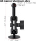 Adhesive 17mm Ball Mount with Extension Adapter for Car Phone Holder, Suction Cup Base for Mounting on Car Dashboards, 17mm Ball Head Stand Base Compatible with Garmin Nuvi GPS Navigator