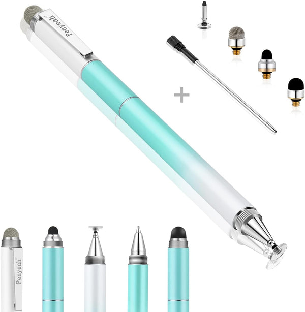 Penyeah Capacitive Stylus Pen (4 in 1), Universal Touch Screens Stylus for iPad/Pro/iPhone/Android