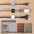 Koujut 2025 3 Pack) Cord Organizer Holder, New Desk Cable Management, Cable Clips Organize Phone Charging Cords Holder
