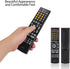 Multifunctional Replacement Remote Control for AV Receiver RC-1120/AVR-391/AVR-591/AVR-390, Easy to Use with Large