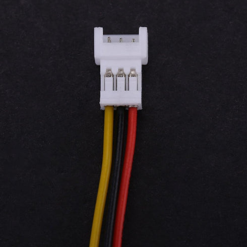 JST Angle Connectors, 1.25MM 2-Pin / 3-Pin Male Female Connector Plug with Wires, Pack of 20 (3 Pin)