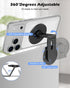 CloudValley 17/16/15/14/13 3/ Magnetic Phone Laptop Holder Mount, Foldable Hidden Portable Stand for iPhone & All