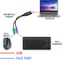 UCEC PS/2 to USB Adapter Converter for PS2 Keyboard and Mouse