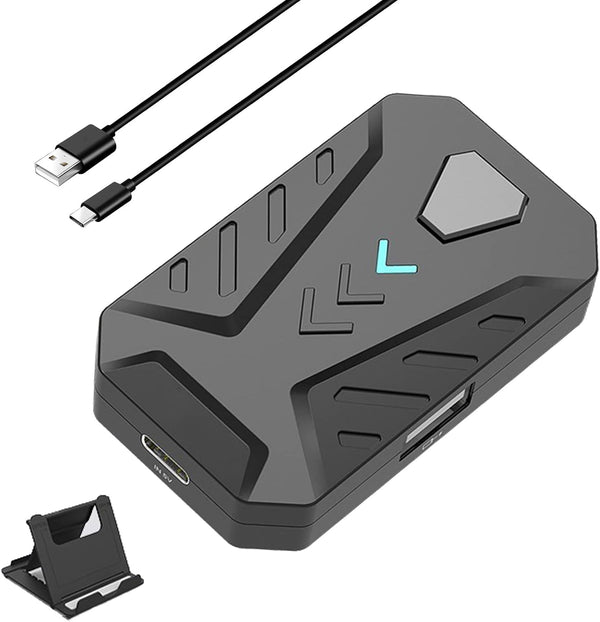 Gaming Keyboard and Mouse Converter, Bluetooth Keyboard and Mouse Adapter, Mobile Game Converter, Suitable for