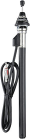 Metra 44-UL09 Universal Retractable Top-Mount Antenna, Black