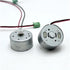 YXX7XY 1PC RF-300CA-1D390 1.5V-6V 3V 3700RPM Small Metal Brush Solar Motor DC with Plastic Gear for CD/DVD Player Fan