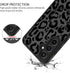 ZIYE Magnetic Case for Galaxy S23 FE, Leopard Pattern Phone Case with Camera Protection, Silicone TPU Cover