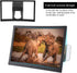 T angxi 12'' 3D Curved Screen Magnifier, HD Mobile Video Movie Smartphone Screen Amplifier Projector Cell phne Stand