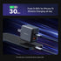 MINIX NEO P1 Mini 33W PPS 2-Port GaN Charger, 1 USB-C Fast Charger and 1 USB-A Quick Charger 3.0 for iPhone and Galaxy