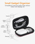 GLCON Mini Hard Earbud Case for Apple Airpods, Earpods, Samsung Galaxy Buds, JBL, Sony in-Ear Headphones - Small Cute