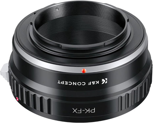K&F CONCEPT X-Pro1 X-E1 X-M1 Lens Mount Adapter Pentax PK Lens to Fuji FX Mount Camera Adapter Fits