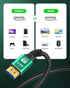 SHKI 8K 4K 10K 48Gbps 1.5FT/0.5M, 2.1 Cord-4K@120Hz 8K@60Hz, 2.2 2.3, 10 TV/PS5/HDTV/Blu-ray HDMI Cable Ultra High