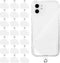 24 Pcs Universal Phone Lanyard Tab, TPU Replacement Patches for Phone Case Lanyard, Non-Adhesive Safety Lanyard (Clear)