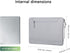 LANDICI 360° Protective Laptop Sleeve Case, Waterproof Slim Bag for 14-15 Inch MacBook Air/Pro, Grey