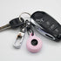 Silicone Case for Tile Sticker 2022, 2 Pack Anti-scratch Cover with Keychains, Carabiner (Pink/Purple)