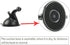 LIANSING Mobility Universal Smart Phone Car Mount with Suction for Dashboard/Windshield - Cell Phone Holder Compatible